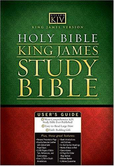 King James Study Bible (Hardcover). Christian Resource Centre