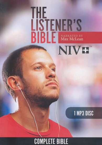 Picture of NIV Listener's Bible: Narrated by Max McLean, 1 MP3 Disc by Max McLean