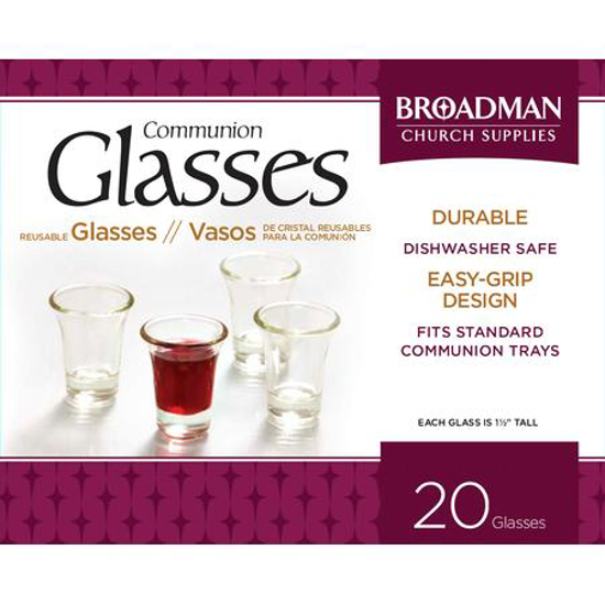 Picture of Glass Communion Cups (Box of 20) by Broadman & Holman