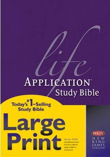 Picture of NKJV Life Application Study Bible, Third Edition, Large Print (Red Letter, Hardcover)