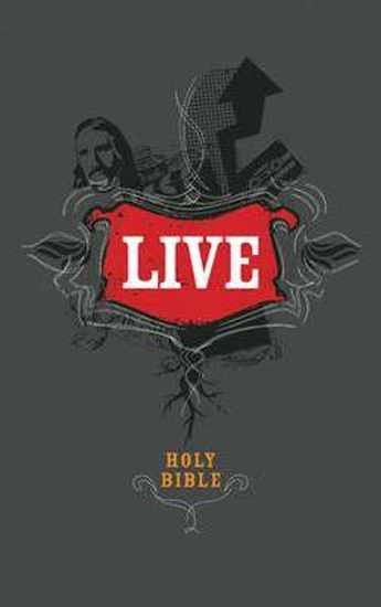 Picture of NLT Bible Live Leatherlook Charcoal Sketch