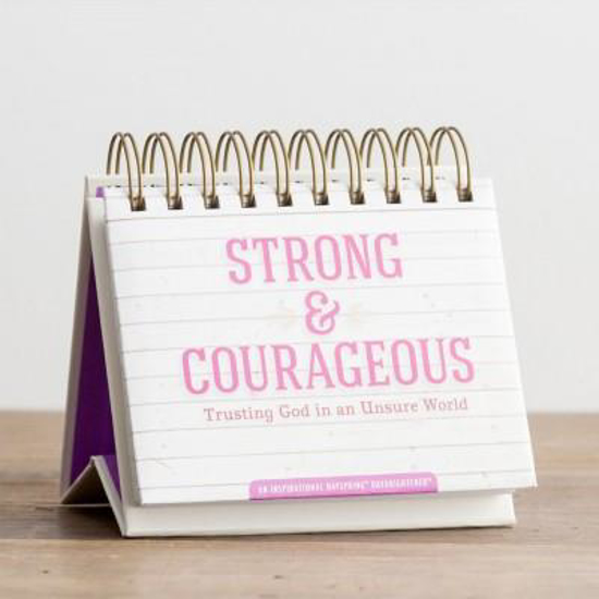 Picture of Strong & Courageous DayBrightener by DaySpring
