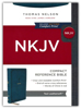 Picture of NKJV Compact Reference Bible, Comfort Print--soft leather-look, teal (red letter)