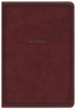 Picture of NKJV Giant-Print Thinline Bible, Comfort Print--soft leather-look, brown (red letter)