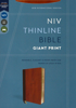 Picture of NIV Giant-Print Thinline Bible, Comfort Print--Soft Leather-Look, Brown